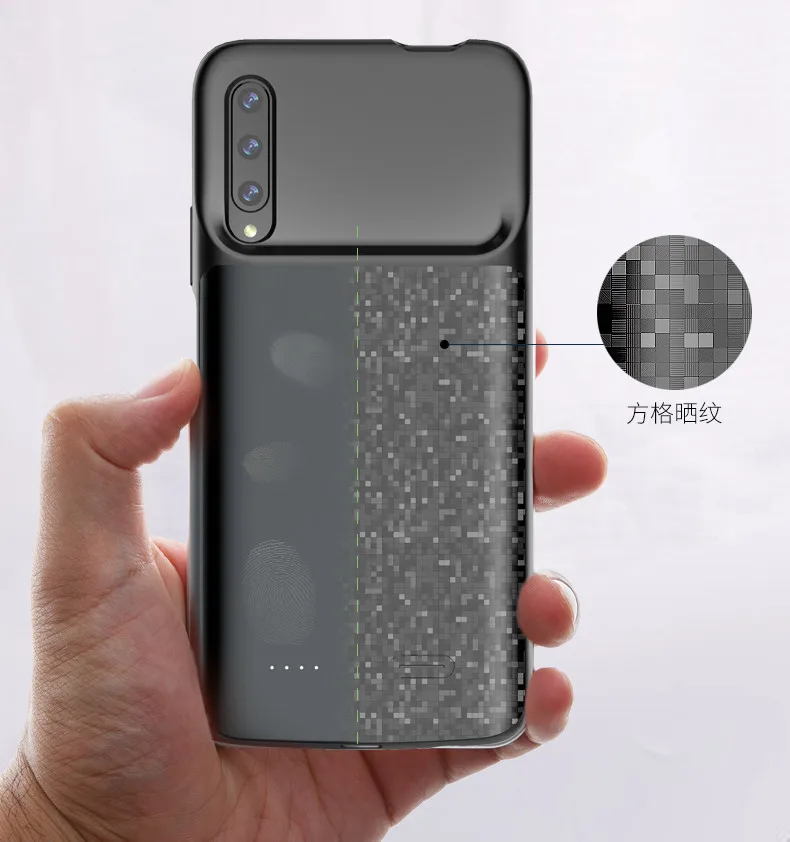 5000 мАч силиконовый чехол для зарядного устройства для huawei Honor 9x Silm power Bank чехол для зарядки задняя крышка чехол для внешнего питания