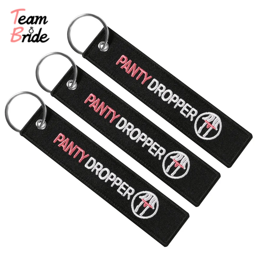 Remove Before Flight модная подарочная упаковка для мотоциклов и ключи для автомобиля бирка вышивка опасности брелок для ключей брелок oem 3 шт./лот