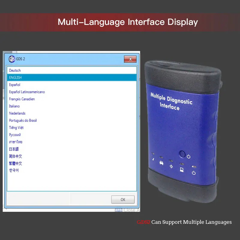 09 новейший для GM MDI MDi 2 множественный диагностический интерфейс для GM MDI2 wifi многоязычный для Opel сканер