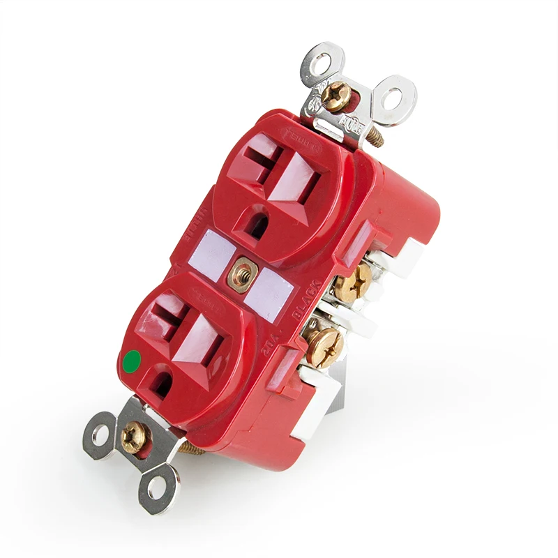 1 шт. США HUBBELL HBL8300 IG8300 HBL8300RMRI американский стандарт розетка