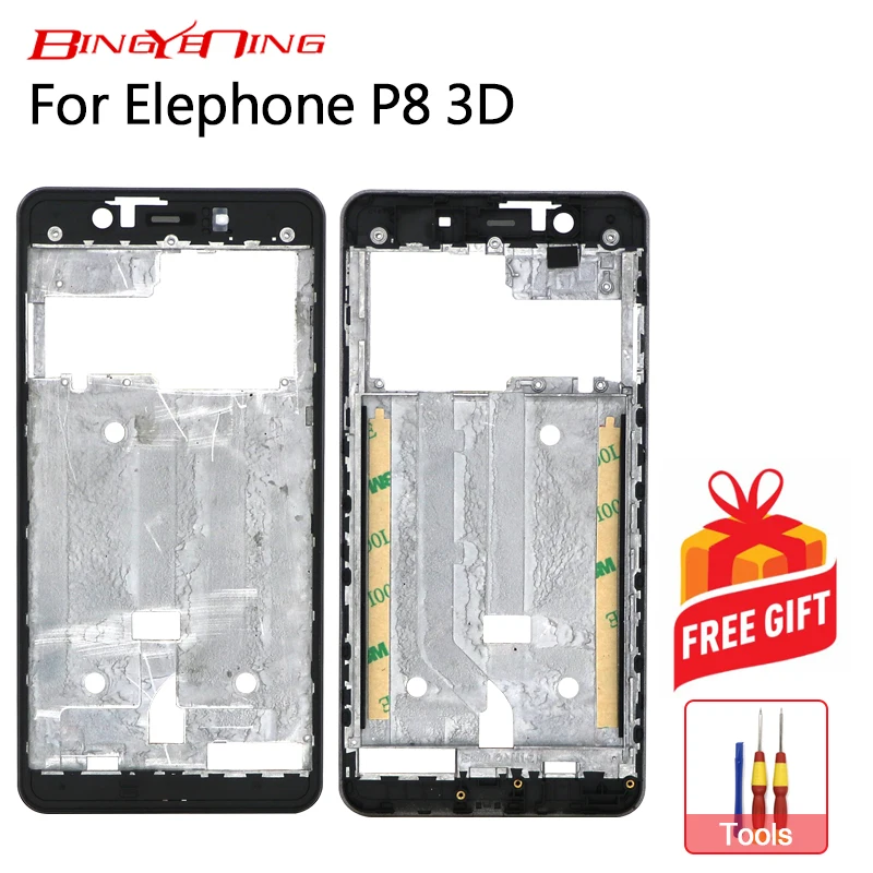 BingYeNing для Elephone P8 3D Передняя рамка в сборе Замена