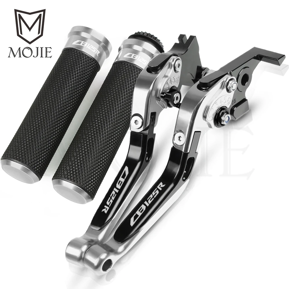 Для Honda CB125R CB 125R CB 125 R CB125 R 2011- Мотоцикл с ЧПУ Рычаги Тормозная система сцепления руль набор ручных ручек - Цвет: Silver
