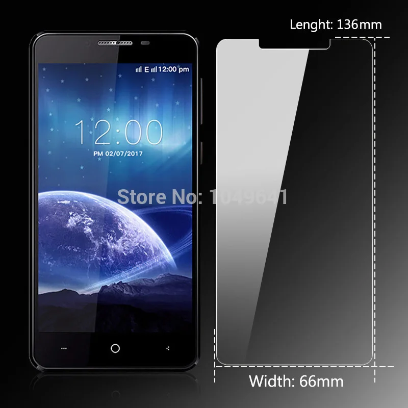 KOC3048-Tempered Glass For Leagoo KIICAA Power Screen Protector 2.5D 9H Explosion-proof LCD Film for Leagoo KIICAA Power