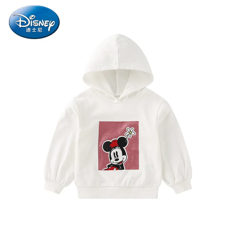 Disney/детская одежда; трикотажная одежда с капюшоном для девочек; коллекция года; детское повседневное пальто; свитер для малышей; одежда с Микки Маусом - Цвет: 2