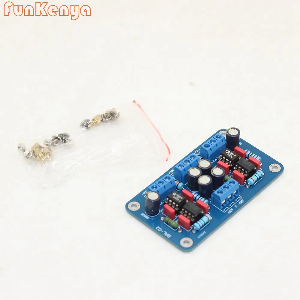 SSM2141 сбалансированный вход XLR в RCA Односторонний выход сигнала готовая плата DAC