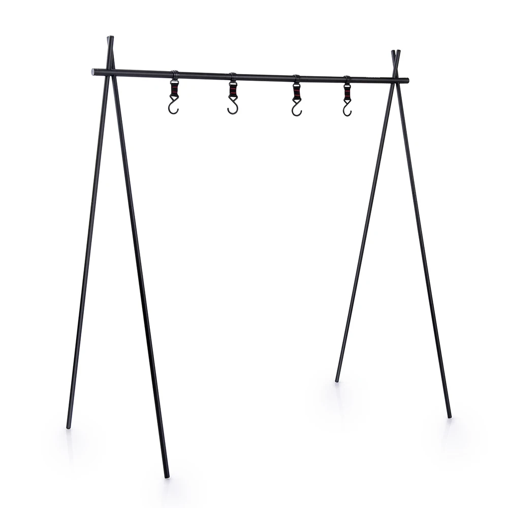 Naturehike ChenYi Aluminum Alloy Hanging Rack Outdoor Camping 8kg Bearing Weight Triangular Rack Clothes Storage Rack NH19BJ082