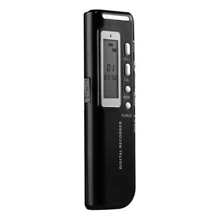 N10 Многофункциональный диктофон USB плеер 90дБ 199 0,1 кг WMA MP3 2шт 7# сухая батарея 24 Гц 10mA-15mA 8G, 16G