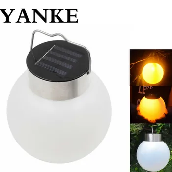 

YANKE Solar Light Outdoors Waterproof Led Solar Power Light for Garden Decoration Intelligent Light Control Garden Hang Lamp
