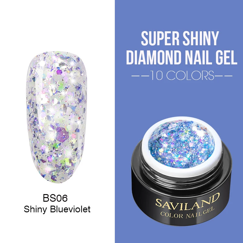 06 6 мл Стразы для ногтей клей супер липкий драгоценный Гель Супер Блестящий Гель-лак для ногтей - Цвет: 06