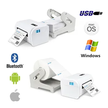 Impresora térmica de código de barras ZJ9200, etiqueta de envío del producto, etiqueta adhesiva de 40-110mm, General Express, Waybill, USB, teléfono móvil, Bluetooth, 4 pulgadas