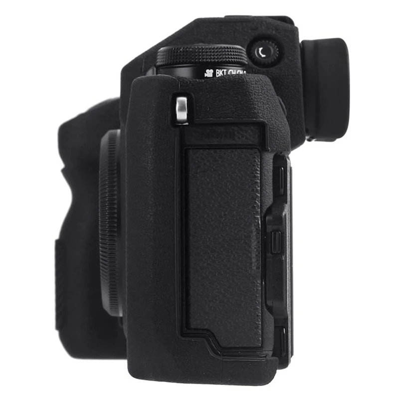 Силиконовый резиновый чехол для камеры Fuji X-H1, съемный противоударный защитный резиновый чехол с защитой от царапин