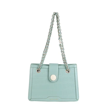 

2020 New Arrival Women‘s Bag Solid Stone Embossing Pattern Chain Flap Bags Fashion Popular Lady Cross Body Bag