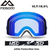 Mosodo лыжные очки поляризованные сноубордические очки лыжные очки для сноуборда альпийские лыжные очки Poc черная коробка