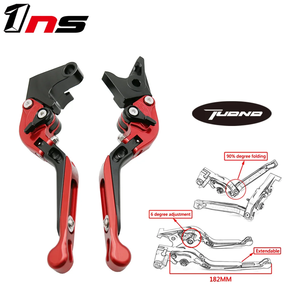 

motorcycle parts Adjustable Folding Extendable Brake Clutch Levers Handle For Aprilia TUONO V4R/Factory 2011-2016 TUONO V4R