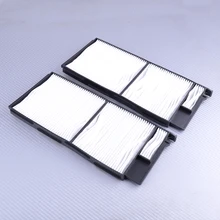 2 шт. передний салонный воздушный фильтр подходит для Toyota Land Cruiser Lexus LX470 V8 4.7L 2006 2007 2 шт. передний салонный воздушный фильтр подходит для Toyota Land Cruiser Lexus LX470 V8 4.7L 2006 2007