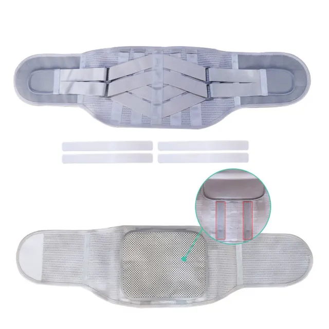 Ágyéktámogató Öv Hátsó Nadrágtartók Turmalin Önmelegítő Mágneses Terápia Lélegző Derékkezelés Fűrészáru Izom Törzs - Image 5