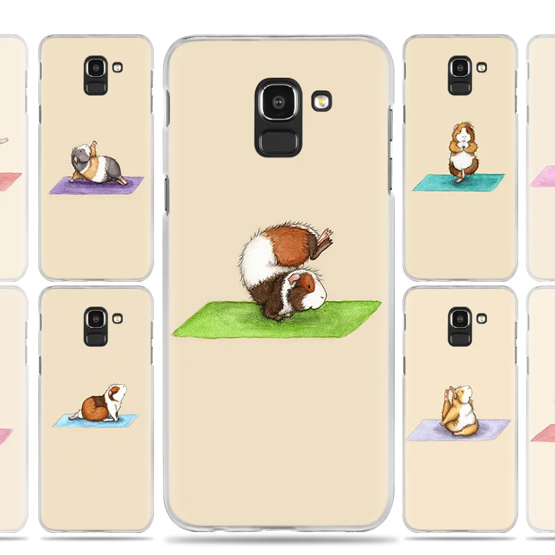 

The Yoga Guinea Pigs Case Cover for Samsung Galaxy A50 A80 A70 A60 A40 A30 A20 A20e A10 A9 A7 A6 Note 8 9 10 Plus 2018 5G Couqe
