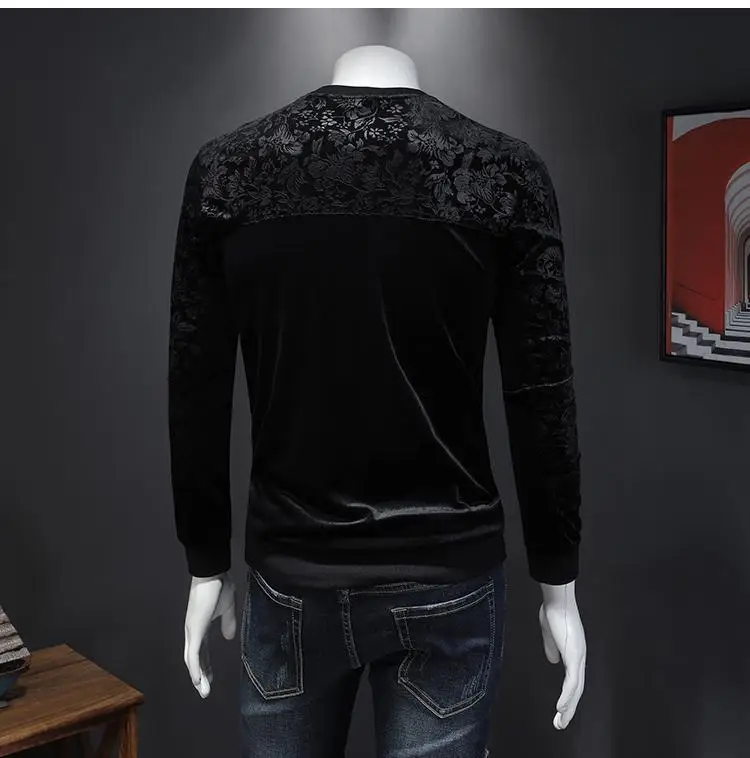 AH11666Fashion мужские топы и тройники Подиумные Роскошные известный бренд Европейский дизайн Короткие вечерние футболки с принтом мужская одежда