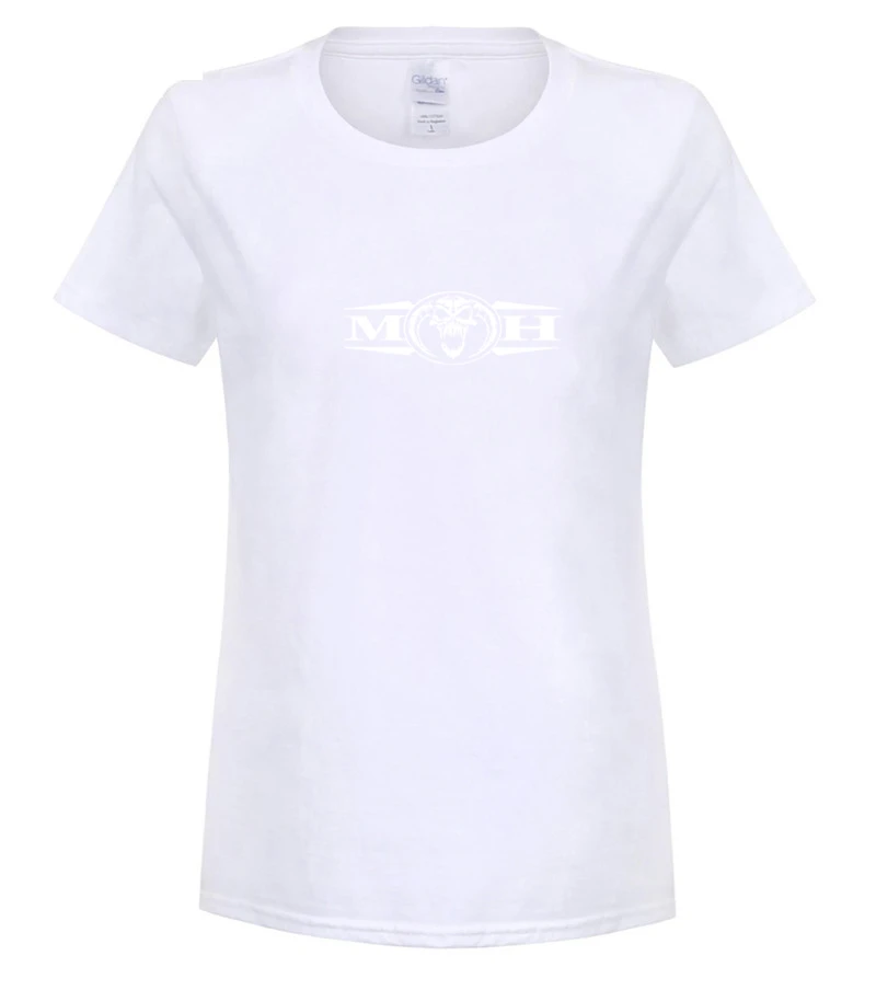 Мастер Hardcore хлопок летняя индивидуальность Banco camiseta популярная ajustada Linda модная мужская футболка - Цвет: women white