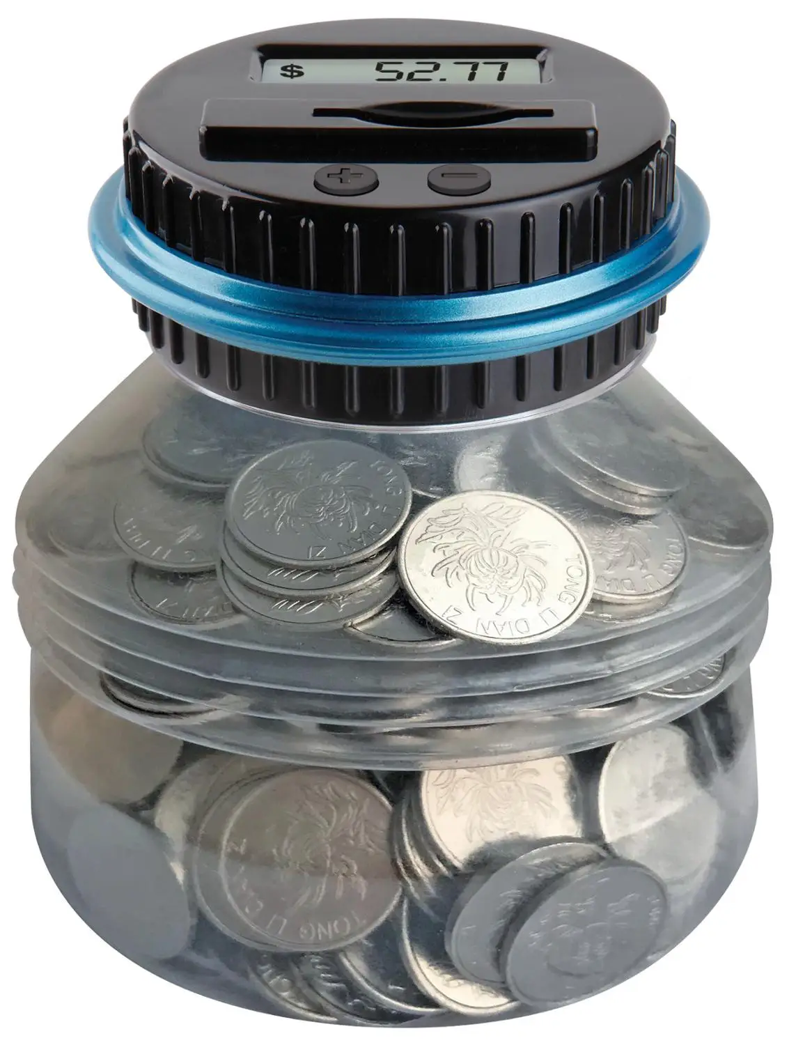 2020 Piggy Bank Counter Coin Box Electronic Digital LCD Counting Coin Money Saving Box Jar for USD EURO GBP Money