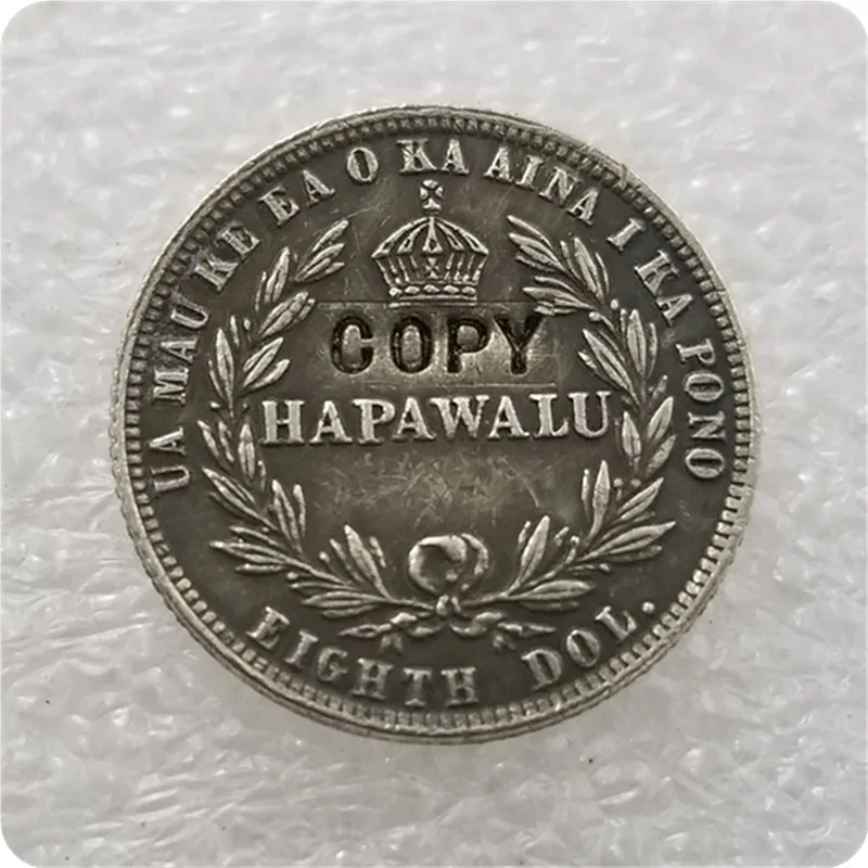 1883 12.5C Гавайи 12 1/2 центов копия монет