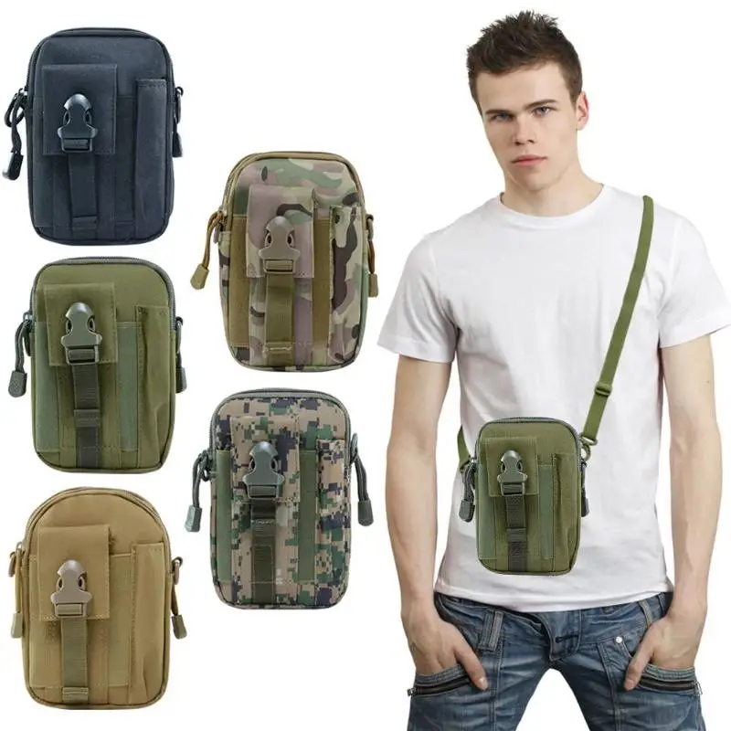 Сумки для отдыха на открытом воздухе кемпинг Molle Сумка Поясная Сумка путешествия досуг ежедневная езда камуфляж одно плечо водонепроницаемый наплечный