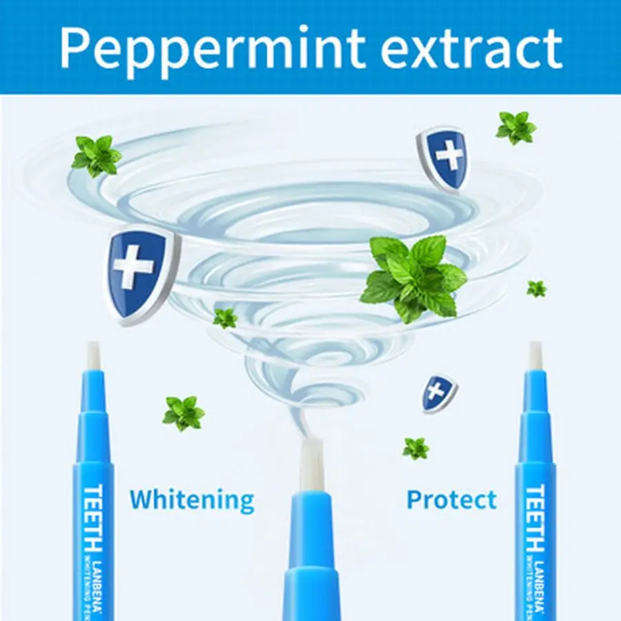 LANBENA Teeth Whitening Pen Serum Remove Plaque Stains Dental Tools Oral Hygiene Cleaning Care Teeth Whitening Pen Dental Tools