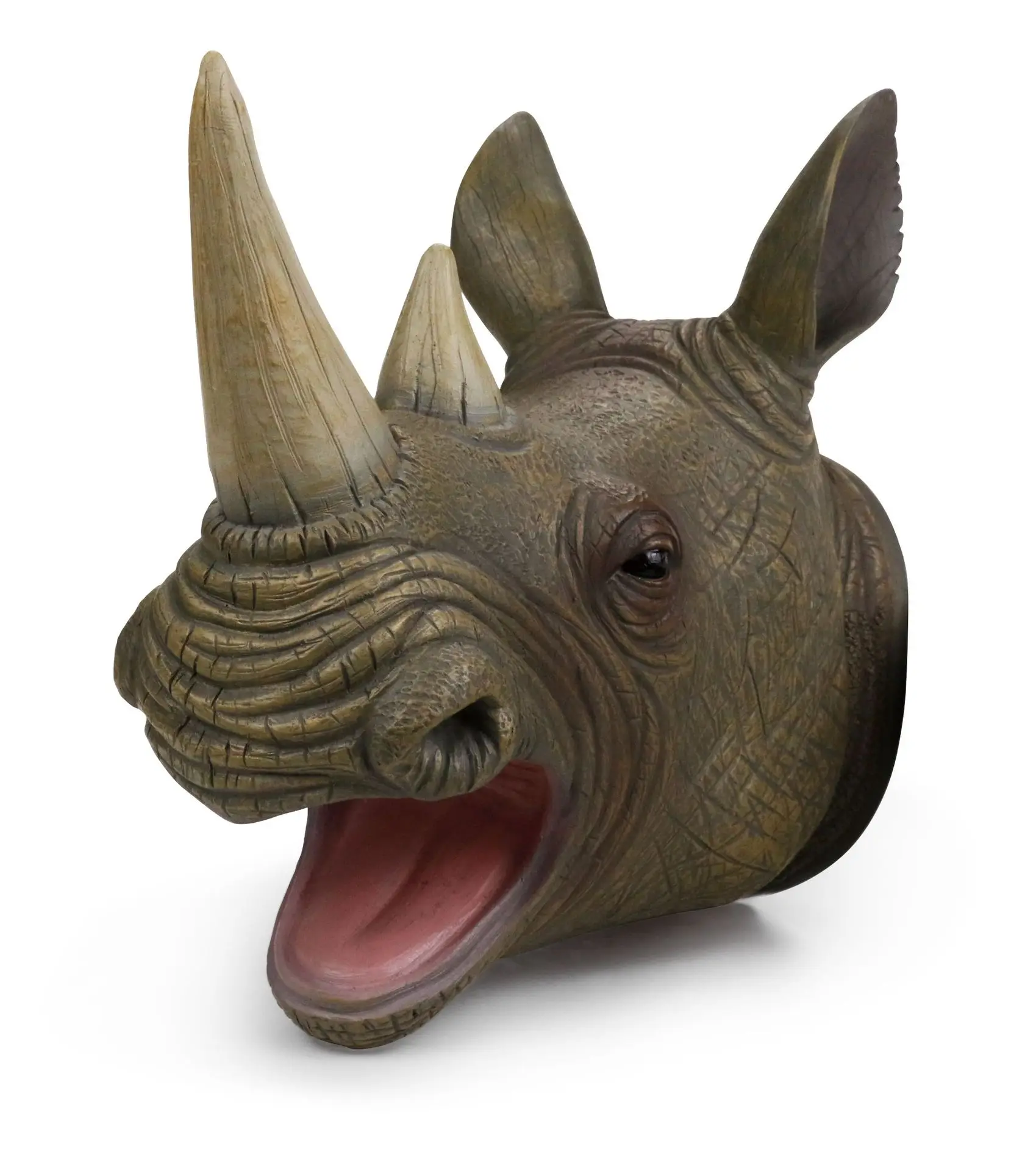 Jurassic Imitation Dinosaurs Mask Glove Foot T-Rex Tiger Animal Hand Puppet Children Party Toy Model