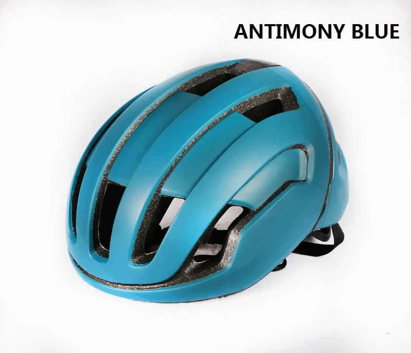 ANTIMONY BLUE Модель, воздушный велосипедный шлем для гонок, шоссейного велосипеда, аэродинамический ветрозащитный шлем для мужчин, спортивный велосипедный шлем для Аэро, Casco Ciclismo - Цвет: ANTIMONY BLUE