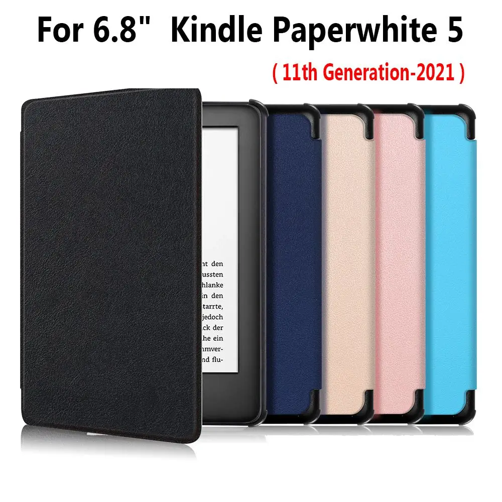 Новинка 2021 Магнитный смарт-чехол защитный чехол-книжка для Kindle Paperwhite 5 11-го