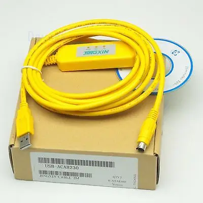

DHL/EMS 5 Sets*USBACAB230 USB-DVP Cable USB to RS232 adapter for for DEL-TA DVP PLC of win7 vista XP -h2