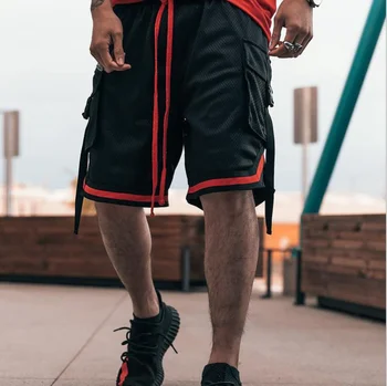 

Men's Sports Brand Running Shorts Football Training Men's Shorts Gymnasium Breathable Mesh Quick Drying Outdoor Jogging Basketba