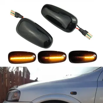 

LED Dynamic Side Marker Lights 12V Flowing Turn Signal Light Side Repeater Lamp Panel Lamp Blinker for Opel for Zafira A