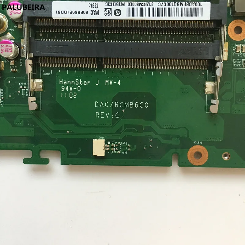 PALUBEIRA DA0ZRCMB6C0 для acer eMachines E732 E732G Материнская плата ноутбука HM55 HD 6550M DDR3 тест нормально