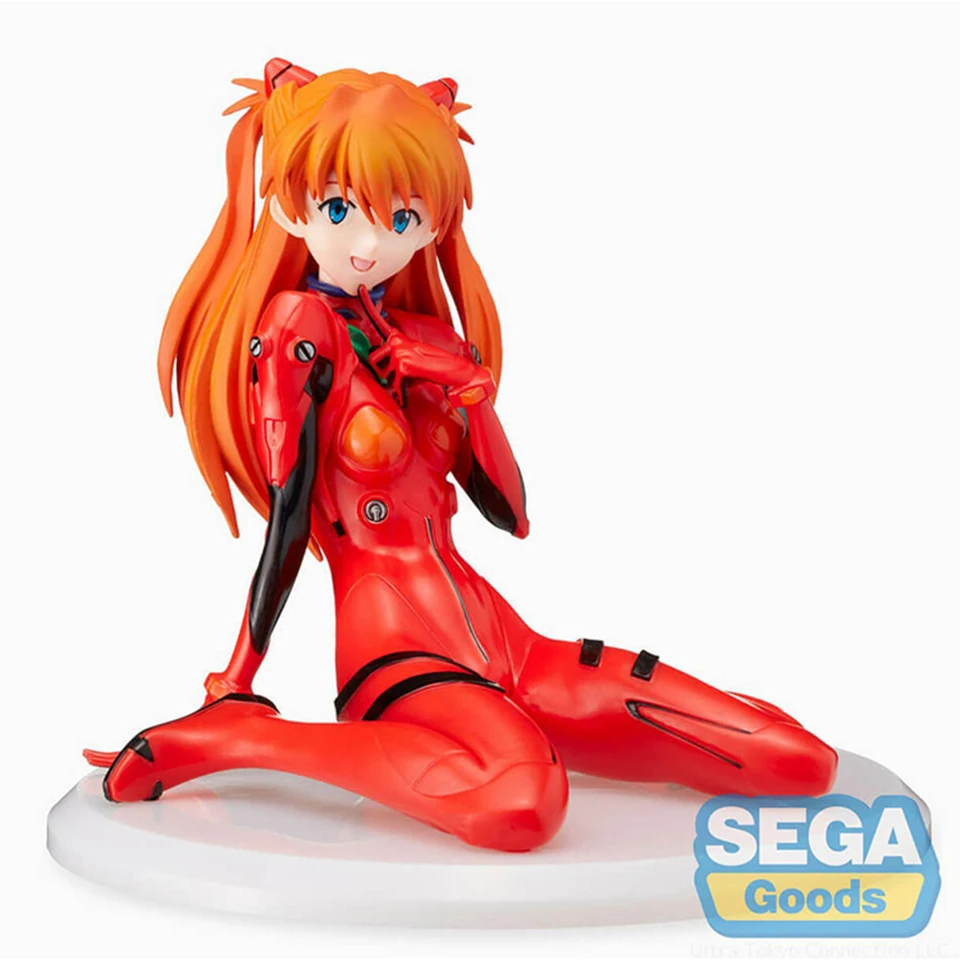 Tronzo Original SEGA SPM Figure EVA Souryuu Asuka Driving suit  Ver PVC Action Figure Anime EVA Asuka Figurine Toys