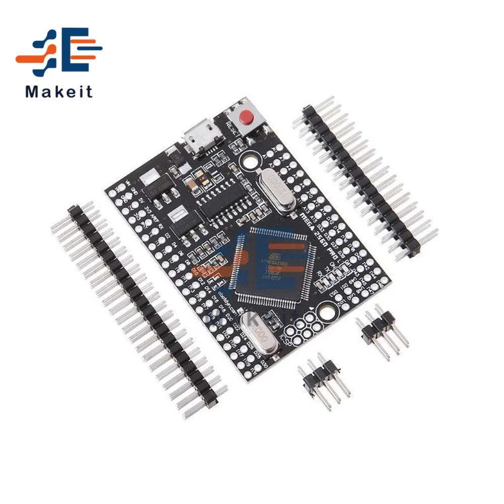 

Mega2560 Pro ATmega2560-16AU USB CH340C Embed CH340G Chip With Male Pin Headers for Arduino Mega2560 Board Module