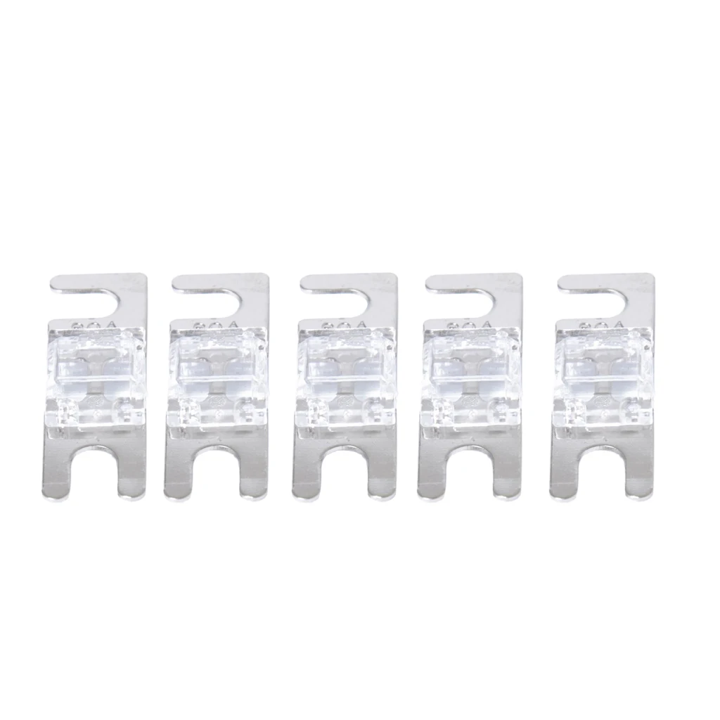 10pcs 100A+80A High Quality Nickel Plated Car Audio Mini ANL Type Blade Fuse