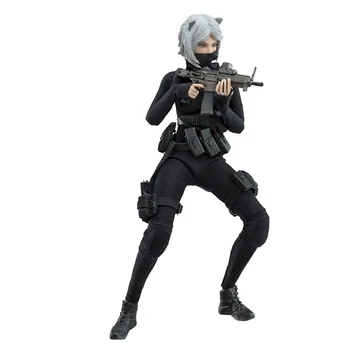 

1/12 15cm Military Female Soldiers Female Assassin Catch Me Model Brain-Training Toy For Children Educational Toys Birthday Gift