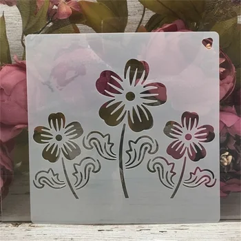 

16*16cm Plum Flower DIY Craft Layering Stencils Painting Scrapbooking Stamping Embossing Album Paper Card Template