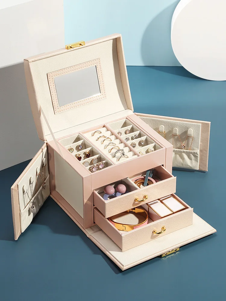 Packaging-Box Makeup-Case Jewelry Organizer Graduation for Exquisite Birthday-Gift