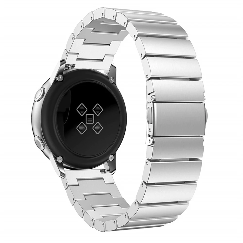 Ремешок для часов galaxy watch active 2 40 мм 44 20 22 из нержавеющей стали samsung Galaxy Watch 46 мм/gear s3