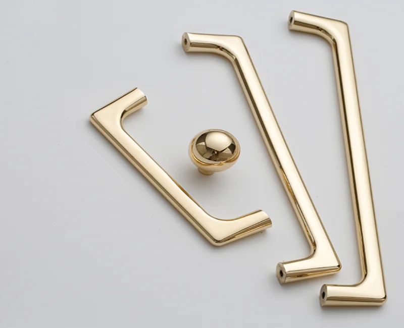 Simple Modern Gold  Furniture Handle   96mm  Drawer Knob 128mm Kitchen  Door Handle Pearl Black Round Knob Bubble Knob  