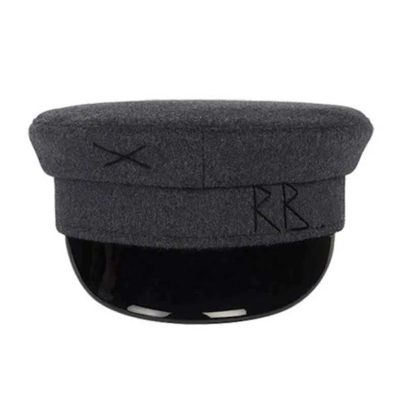 Winter Women Newsboy Caps Flat letter Militray Caps British Vintage Visor cap cotton newsboy cap,windproof winter hat