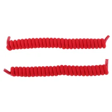 4 пары эластичные шнурки для ботинок для бега для триатлона, занятий спортом обуви Тренер без завязок; шнурки