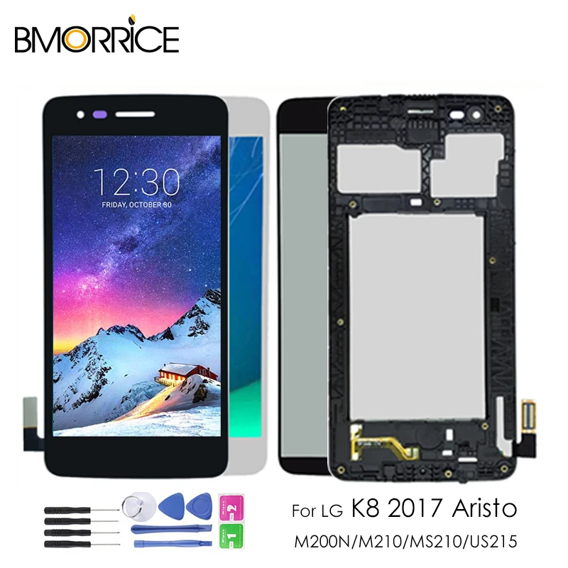 5 0 &quotLCD для LG K8 2017 Aristo M210 MS210 US215 M200N ЖК-дисплей кодирующий преобразователь