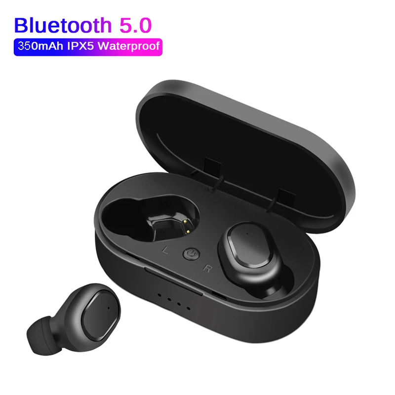 M1 TWS беспроводные Bluetooth наушники 5 0 стерео гарнитура Водонепроницаемый AI