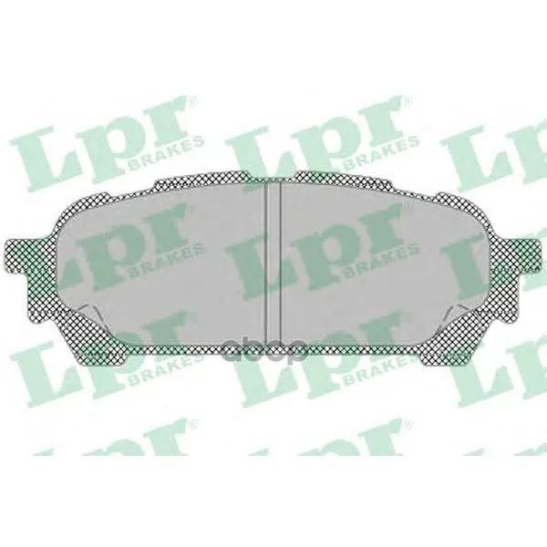 Колодки Тормозные Subaru Impreza 2.0 11.02- Задние Lpr 05p1335 Lpr арт. 05P1335