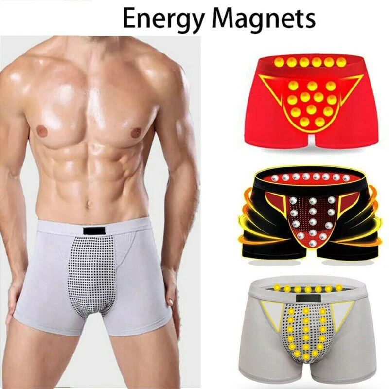 interior para hombre, calzoncillos tipo bóxer con bolsa para fisiológica, Sexy, de terapia - AliExpress