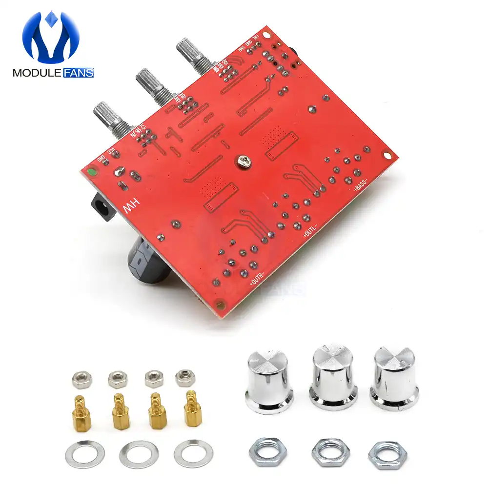 2*50 Вт + 100 Bluetooth 5 0 dual TPA3116D2 Плата усилителя мощности сабвуфера 2 1 каналов TPA3116 аудио