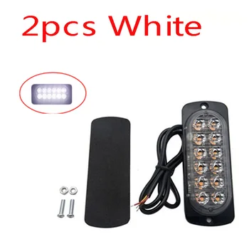 

36W 12LED Strobe Light Bright 18 Flash Modes Car Truck Door Side Corner Light DC12-24V Auto Parts